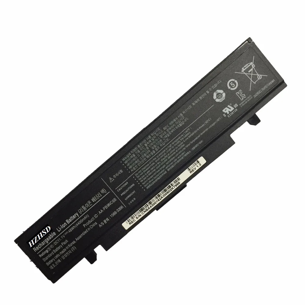 11 1 В 48wh новый оригинальный AA PB9NC6B Аккумулятор для ноутбука SAMSUNG PB9NS6B NP355V5C PB9NC6W R428 R429