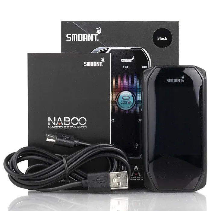 Smoant Naboo 225 Вт TC коробка мод комплект 4 мл испаритель обновленный чипсет Ant225 2 + 1 UI
