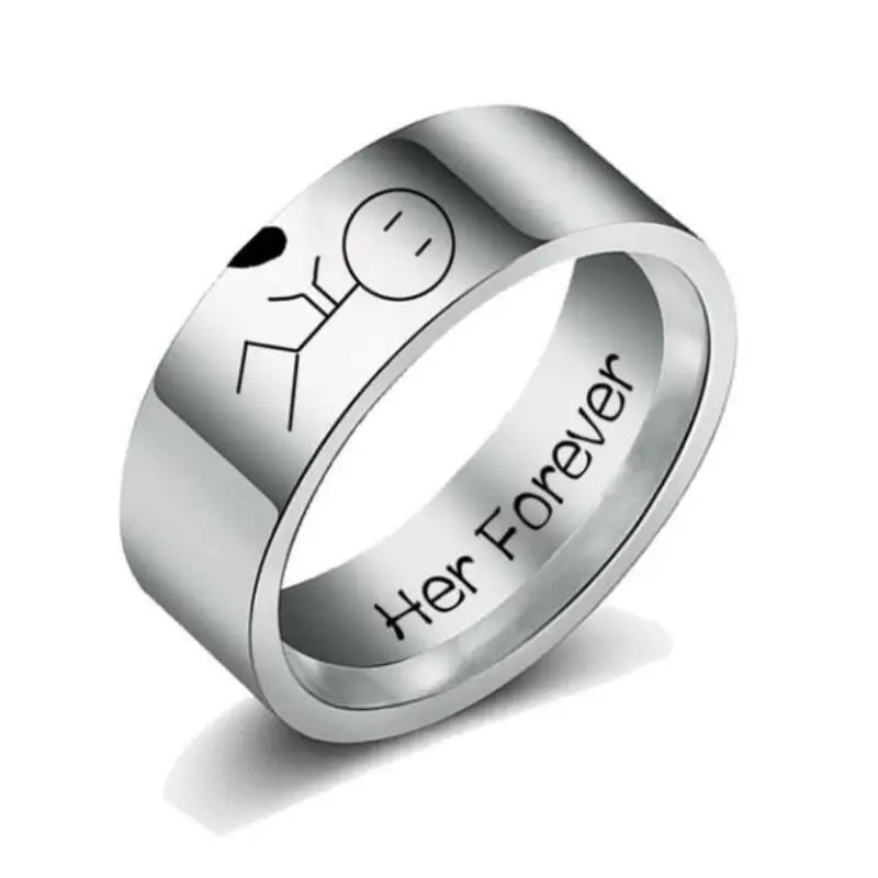 Кольцо с абстрактной картинкой Forever New She кольцо для пары ювелирные изделия из