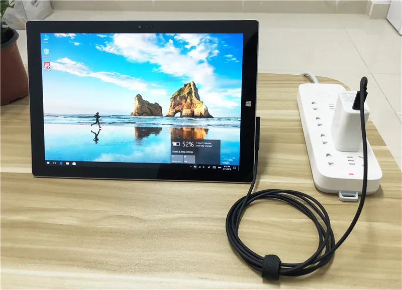 Поверхность подключения к usb type C зарядный кабель для Surface Pro 3 4 5 6 Go Book 15V PD зарядки