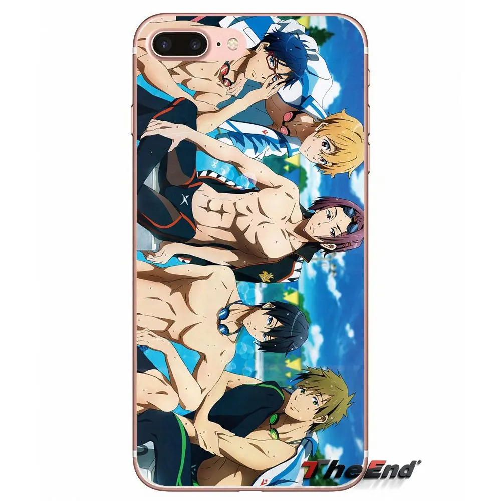 Для Huawei G7 G8 Ascend P7 P8 P9 Lite Honor 4C 5X 5C 6X Mate 7 8 9 Y3 Y5 Y6 II Pro Iwatobi swim club rei ryugazaki nagisa|honor 4c|mate 7p8 lite |