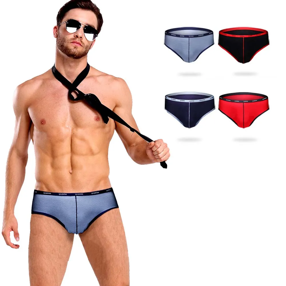 Мужское сексуальное нижнее белье из модала с низкой посадкой ультра тонкие