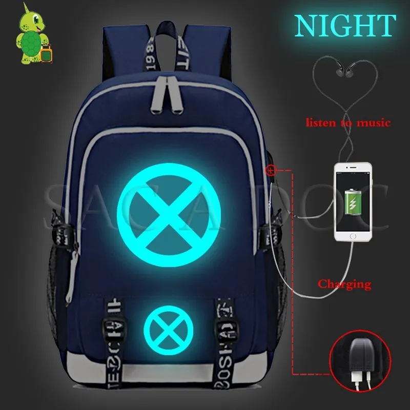 Mochila рюкзак Supernatural для женщин и мужчин рюкзак USB зарядка Рюкзак многофункциональные школьные сумки для подростков дорожная сумка