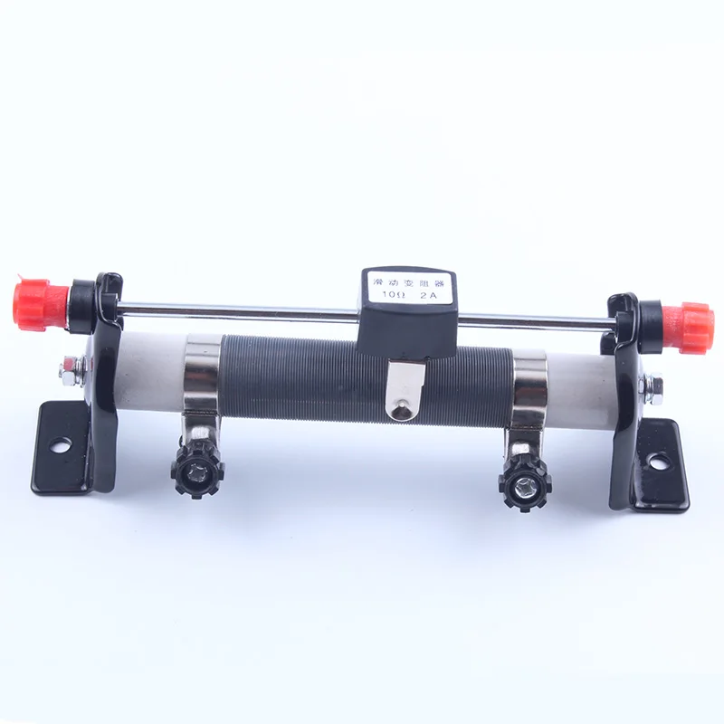 Реостат со скользящим контактом 10ohm 2A Регулируемый для младшей средней школы|physics