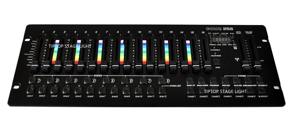 Gigertop TP D1360 цвет 256 консоль контроллер освесветильник сцены DMX512/1990 стандарт 192
