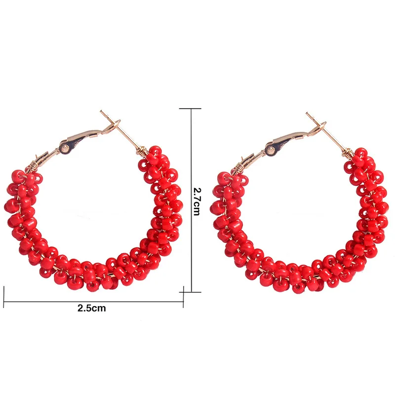 2 цвета Красочные акриловые бусины крюк подвески серьги Золотой модный бренд