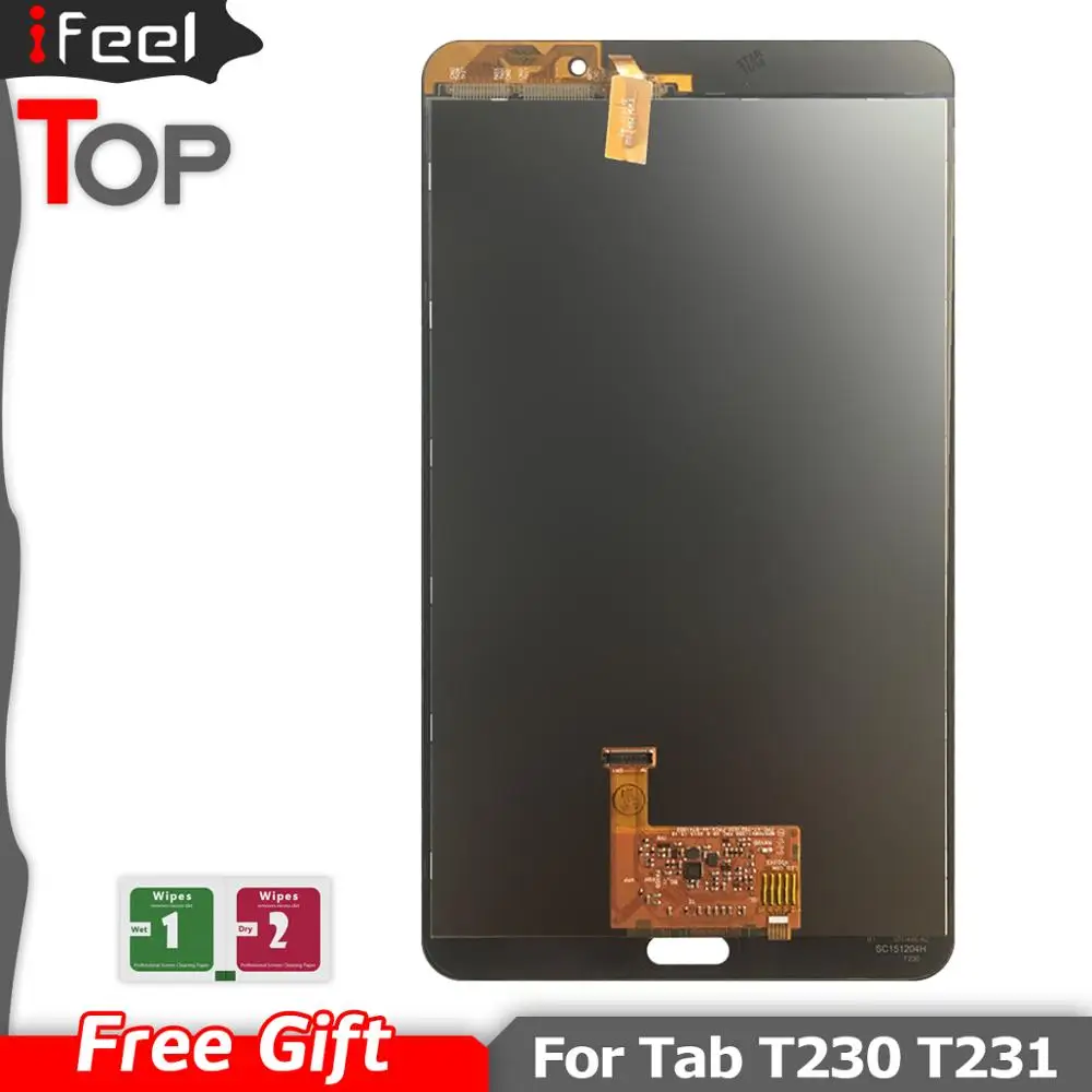 IFEEL 100% протестированная Рабочая панель для ремонта Samsung GALAXY Tab 4 7 0 T230 T231 T235