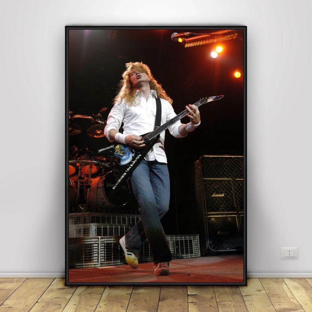 David Scott Mustaine Art Silk Poster Home Decor 12x18 16x24inch | Дом и сад