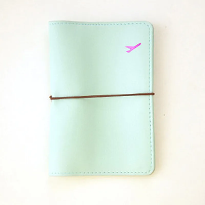 Горячая Обложка для паспорта твердый кошелек милый кожаный держатель ID карты