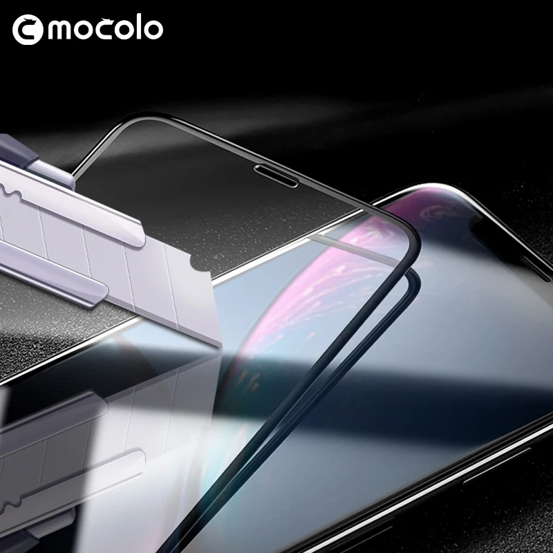 Защитное стекло Mocolo закаленное 3d с полным покрытием для iPhone XS MAX XR X 10|Защитные