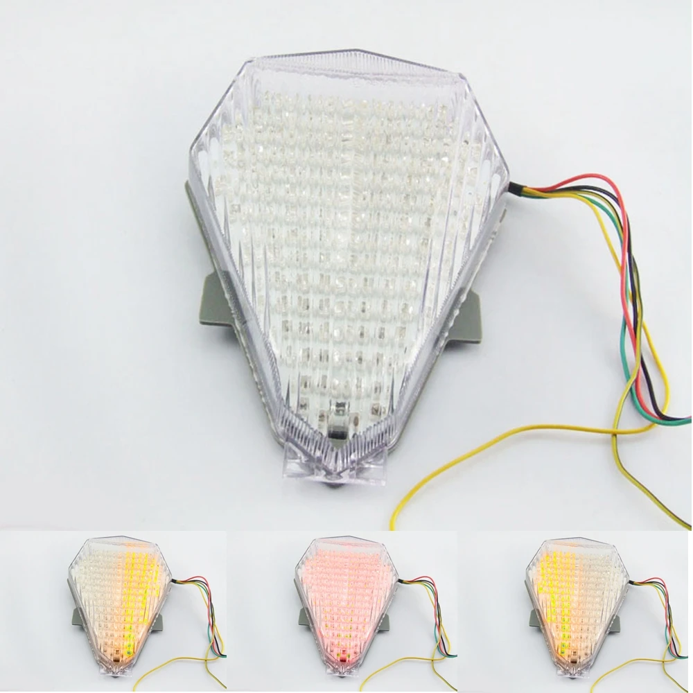 

Motorcycle LED Turn Signal Tail Light Taillight For YAMAHA R6 2006 2007