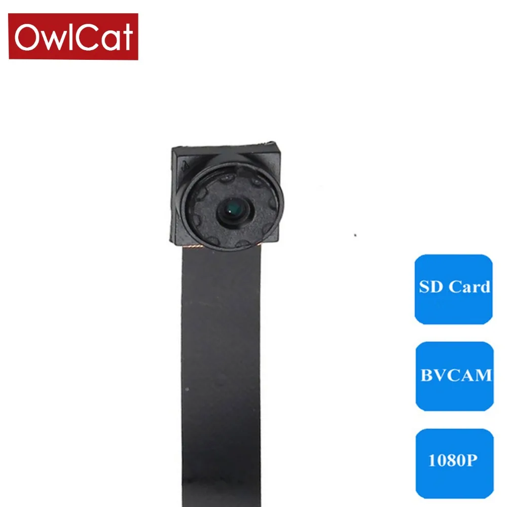 OwlCat HD 1080 P супер мини беспроводная камера sd карта слот микрофон WiFi подключение P2P