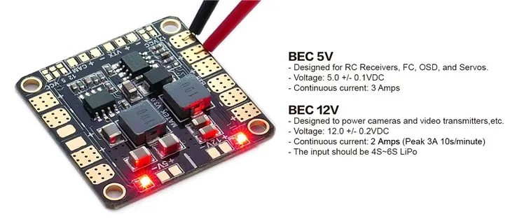 Matek мини зарядная станция W/BEC 5 V 12 V(Matek мини зарядная станция с BEC 5 V 12 V) Matek мини зарядная станция c BEC 5 V 12 V RC самолет