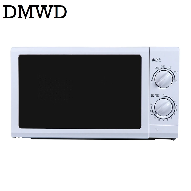 DMWD 700 Вт Бытовая микроволновая печь Мини Многофункциональная Механическая микроволновая печь с таймером 20л с 30 минут таймер ЕС США