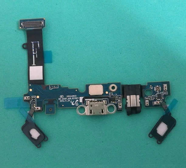 10 шт./лот Новый зарядный разъем USB док порт гибкий кабель лента для samsung galaxy A5 A510F 2016