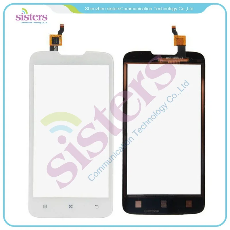5 шт. Высокое качество черный/белый сенсорный экран дигитайзер Переднее стекло