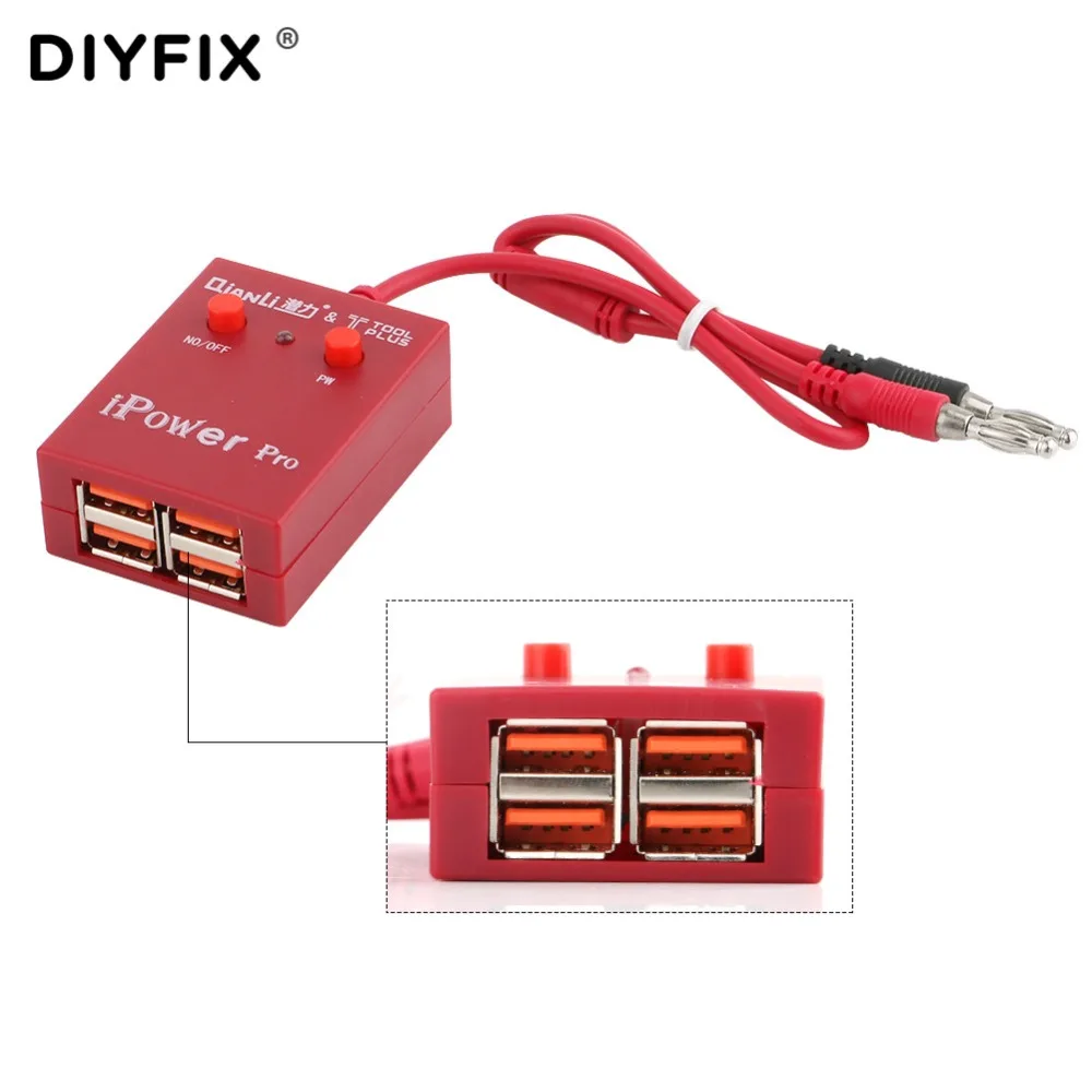 DIYFIX Тестовый Кабель питания с переключателем включения/выключения iPowerMax для iPhone