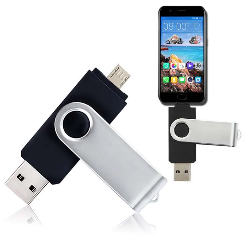 OTG USB флеш-накопитель 128 ГБ 64 32 16 8 memoria с внешней памятью для смартфона | Компьютеры