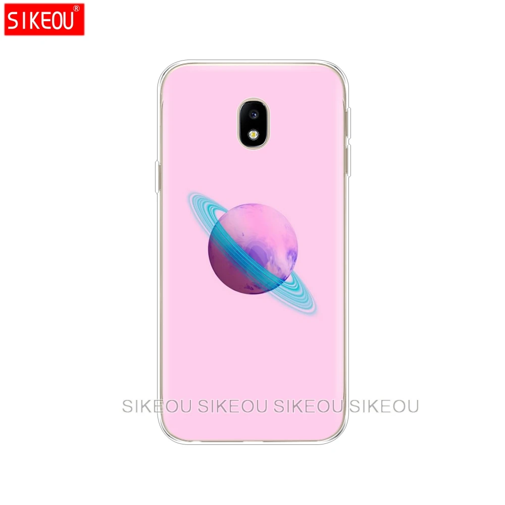 Силиконовый чехол для телефона Samsung Galaxy J3 J5 J7 2017 J330 J530 J730 PRO j2 2018 Космос земля