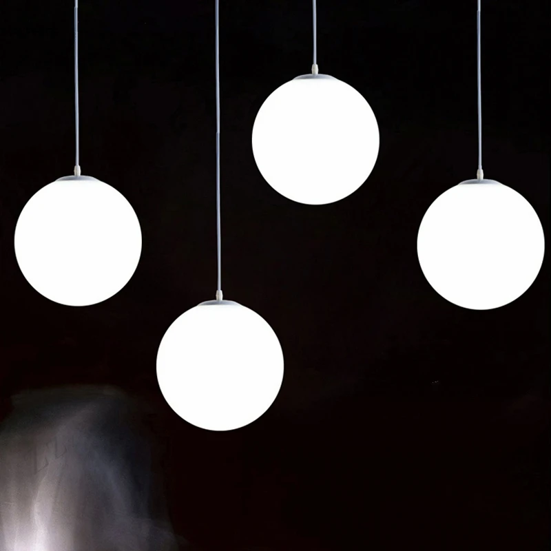 Скандинавский минималистичный шар подвесной светильник люстра освещение led hanglamp