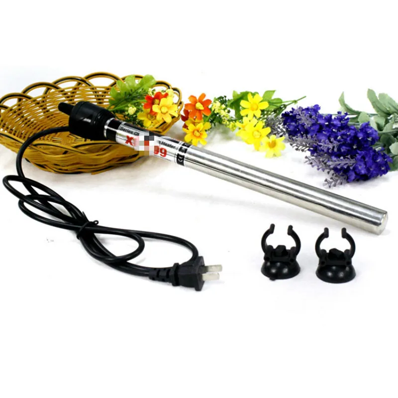 Водонагреватель для аквариума 50 Вт 500 водонагреватель из нержавеющей стали с