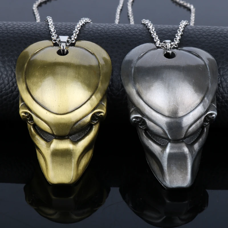 Маска воина шрам в виде AVP (Чужой против Хищника) ожерелье со шлемом чужая