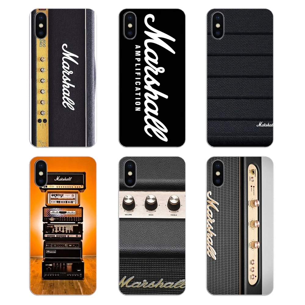 Vintage Marshall Sound Box Pattern For Huawei Honor 8 8C 8X 9 10 7A 7C Mate 20 Lite Pro P Smart Plus Silicone Phone Skin Case |