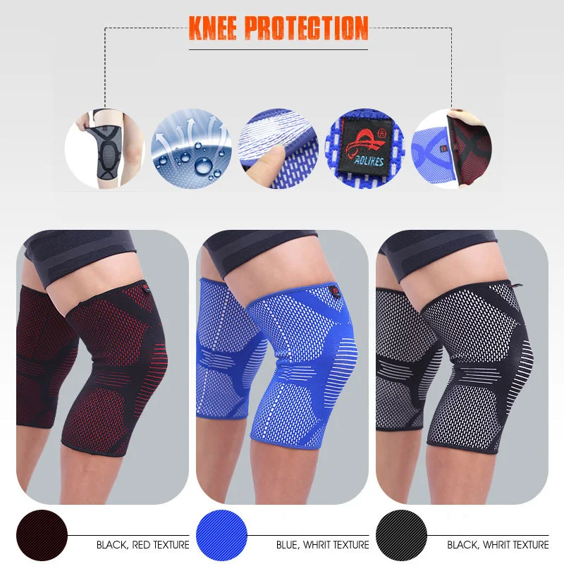 

1 шт. неопреновые наколенники Crossfit WODS, приседания, тяжелая атлетика, Powerlifting, фитнес наколенник, поддерживающий фиксатор, компрессионная шапк...