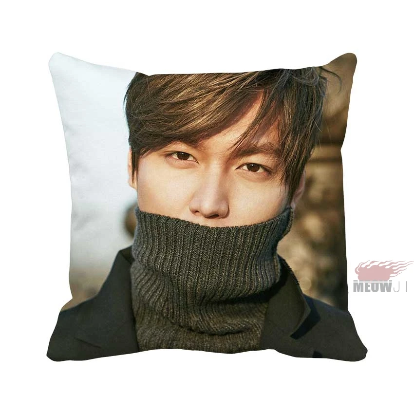 Lee Min Ho Korean Actor Multi Size Throw Pillow Case Free Shipping | Дом и сад