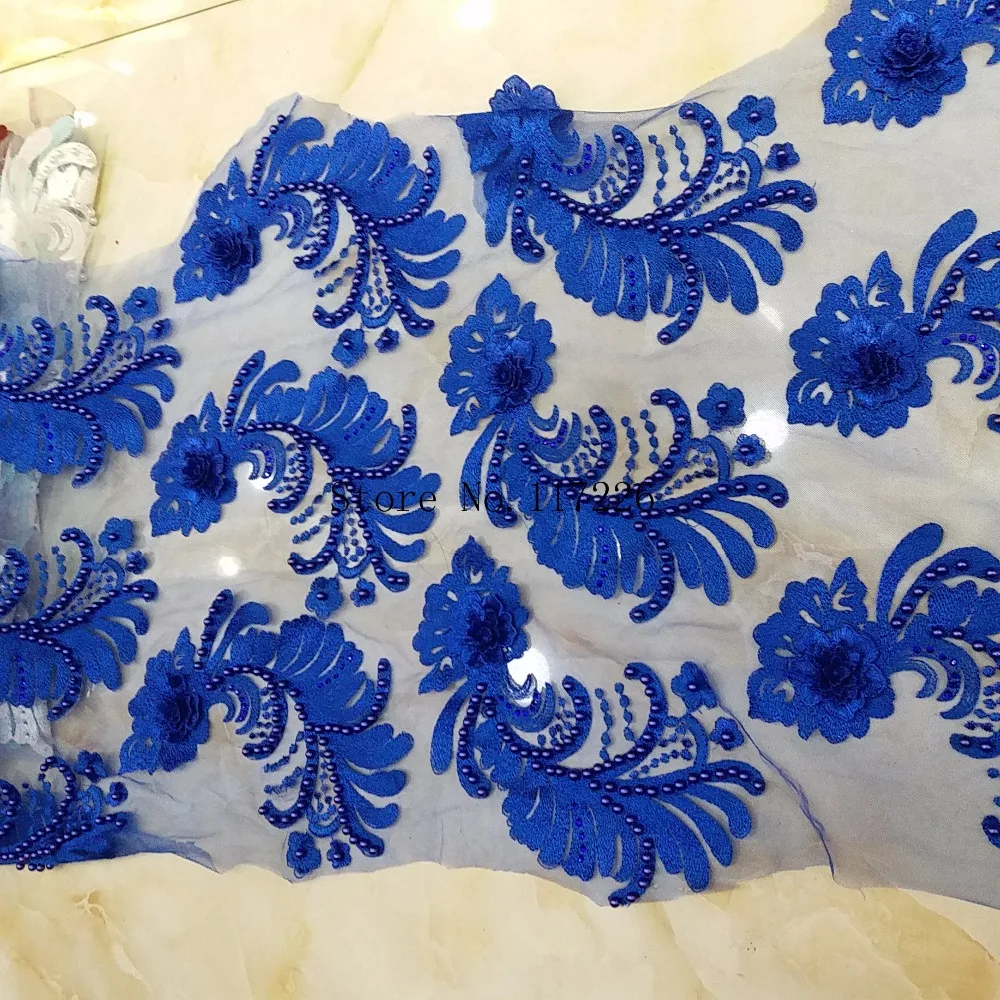 Хорошее качество оптовая продажа 3d цветок JRB-39202 африканская сетчатая кружевная