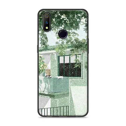 A15 6," Coque Fundas для OPPO Realme 3 pro Чехол seven girl цветок Мягкий Силиконовый ТПУ чехол для телефона Realme3 pro защитные чехлы - Цвет: A15