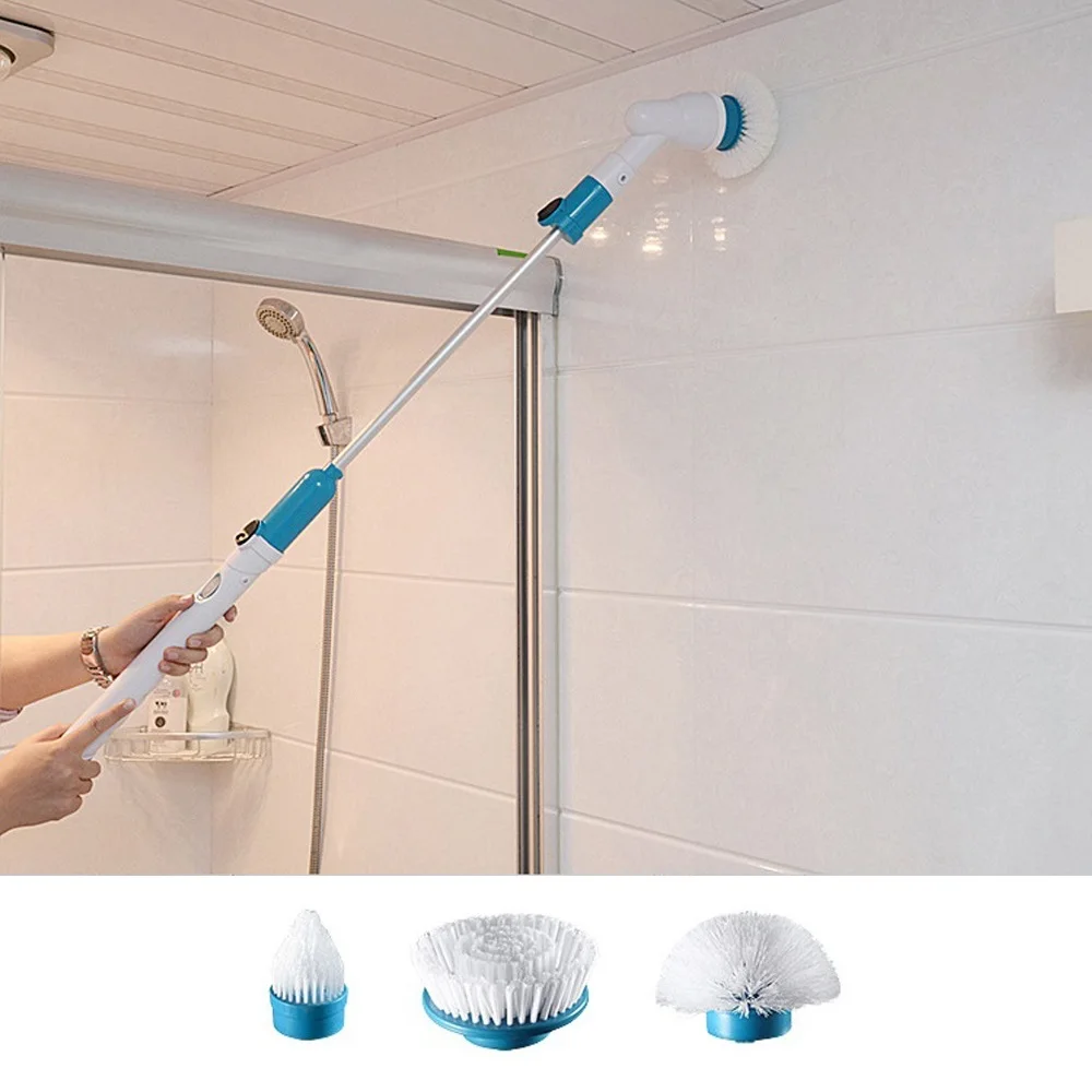 Беспроводная Eectric длинная ручка телескопическая не изгибающаяся Легкая очистка