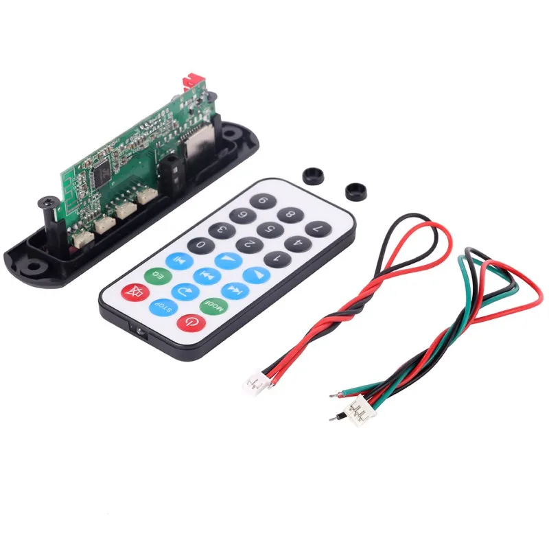 7-12 в автомобильный Bluetooth MP3 декодер плата декодирования плеер модуль Поддержка FM