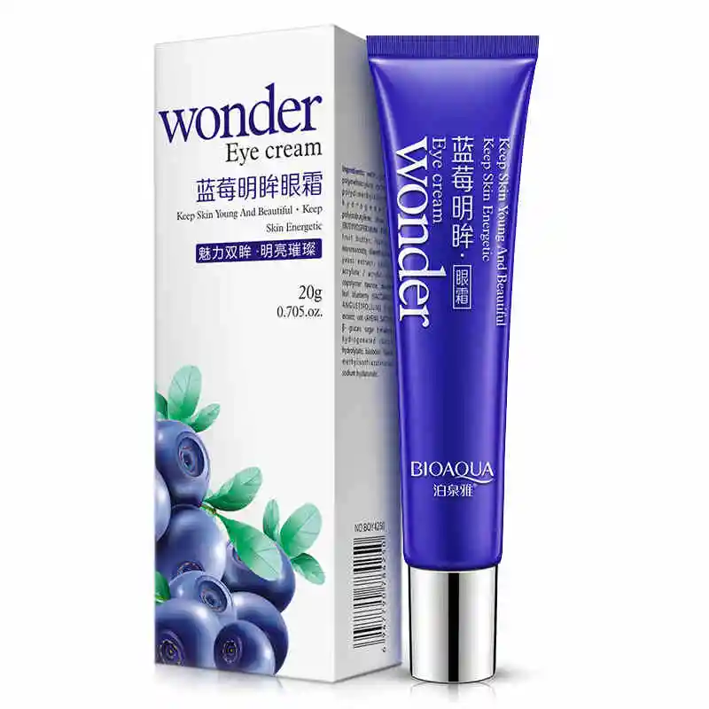 

BIOAQUA Wonder Nature Blueberry Eye Cream Anti Wrinkle Black Circle Moisturizing Anti Puffiness Woman Eye Care Skin Care