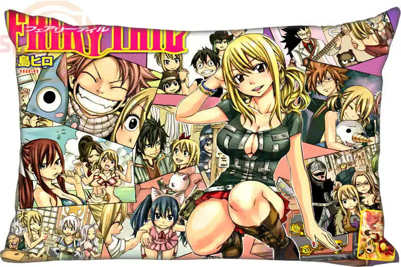 Прикольная наволочка команда сказочный стиль Tail (с двух сторон) | Дом и сад