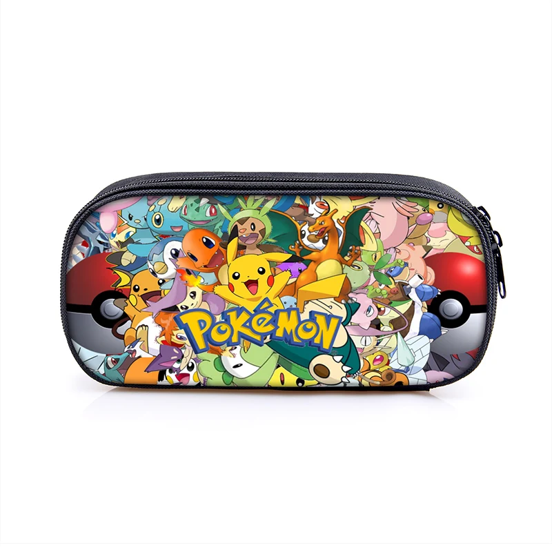 1pc pencil case 1 16 дюймов Pokemon Haunter Eevee детские школьные сумки ортопедический рюкзак детский школьный рюкзак для мальчиков и девочек Mochila Infantil сумки с рисунком - Цвет: 1pc pencil case 1