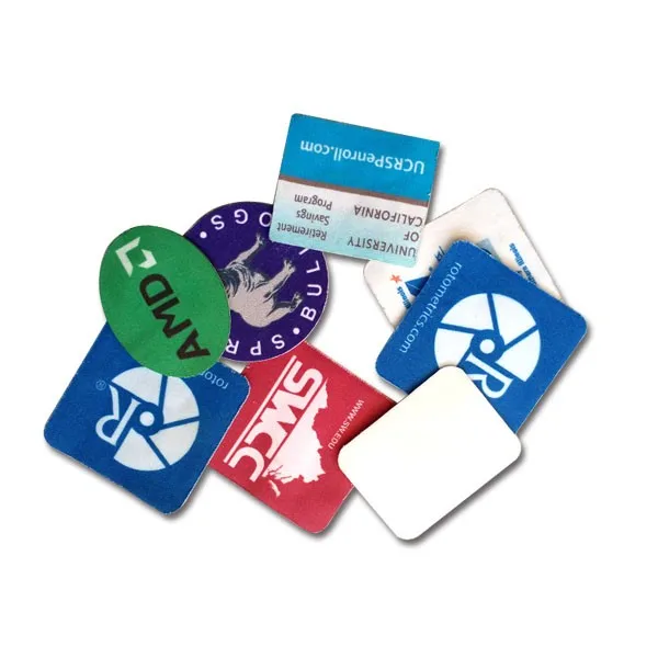 250 шт. Стикеры для очистки экрана из микрофибры с индивидуальным дизайном + печать