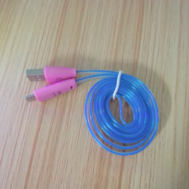 Новейший яркий изящный медный USB Micro-USB зарядка 480 Мбит/с 24K кабель передачи данных