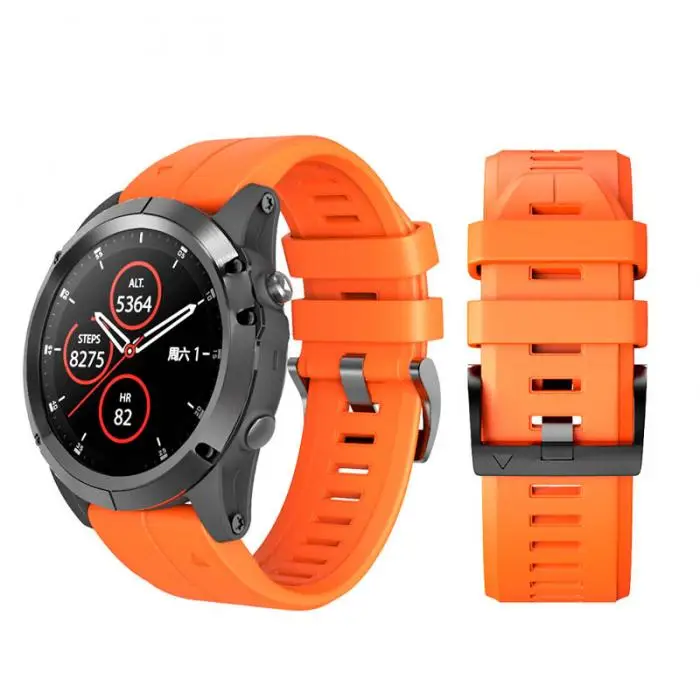 Силиконовый браслет быстросъемный ремешок Сменные аксессуары для Garmin fenix 5/5 Plus/935/S60 GDeals