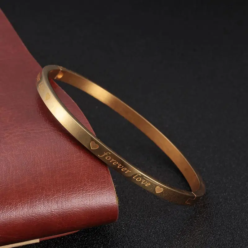 gold style 1 Браслет-манжета из нержавеющей стали для женщин с золотыми цифрами и кристаллами CZ браслет Pulseira Lover's Jewelry Bijoux - Окраска металла: gold style 1