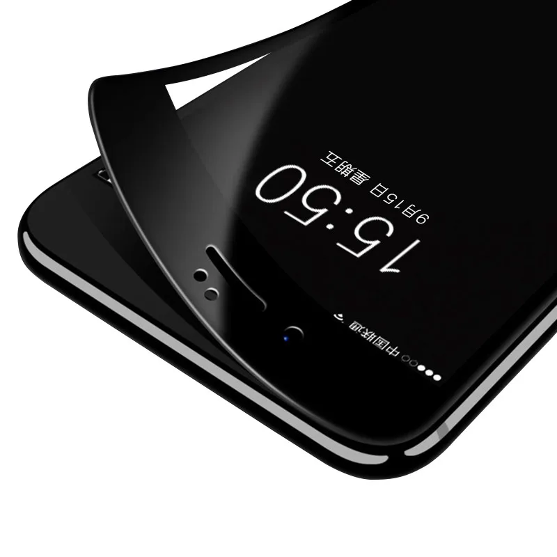 Full Cover Screen Protector Film For iPhone 8 Plus 6S 3D Curved Soft Edge Tempered Glass 7 Protective |