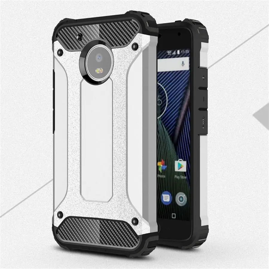 Чехол для Motorala Moto G5 гибридный прочный из ТПУ + ПК ударопрочный чехол телефона |