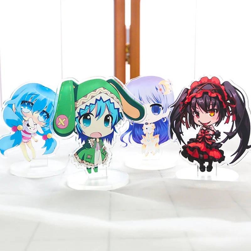5 шт./компл. аниме меч искусство онлайн брелок Модель Дата живой Hatsune Miku акриловое