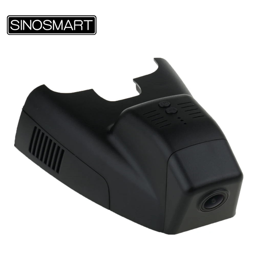 SINOSMART Novatek 96672 автомобильный Wifi DVR камера для Mercedes Benz B Class B200 2015 управление через