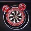 Air Freshener Red Роскошные Алмазные хрустальные автомобильные аксессуары - Название цвета: Air Freshener Red