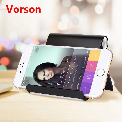Мини держатель для мобильного телефона VIAERSON складной сотового универсальная