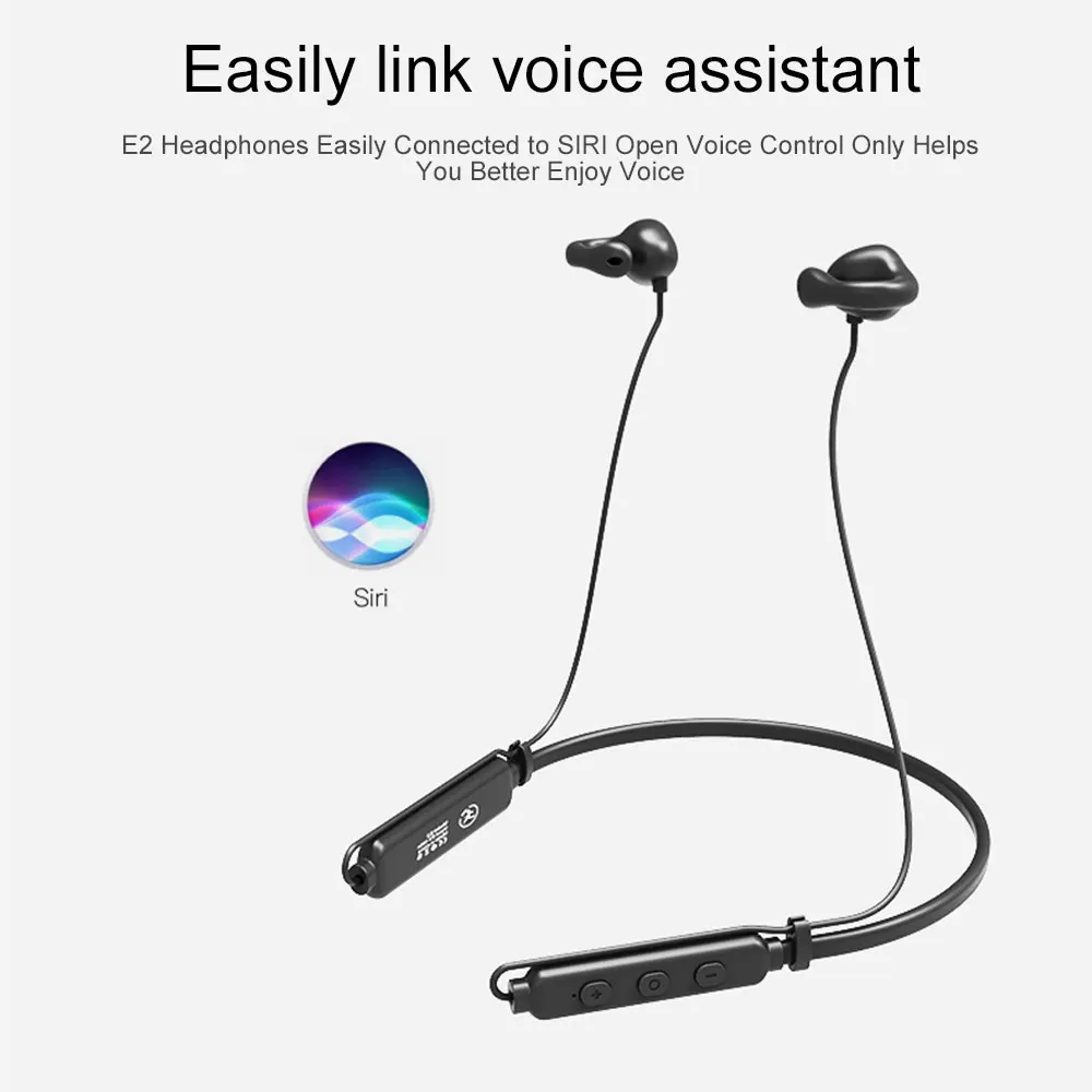 E2 Air проводимости Bluetooth гарнитуры Спорт Беспроводной клип уха кости наушники