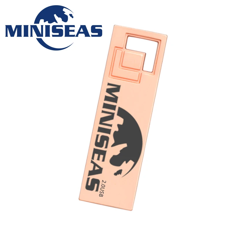 Новый Usb флеш накопитель Miniseas Металлический Высокоскоростной 4 ГБ 8 флешка 16 32 64 usb