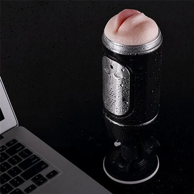 Игрушки для взрослых мужчин двухканальный VoiceMasterbation cup Blow job мастурбатор с