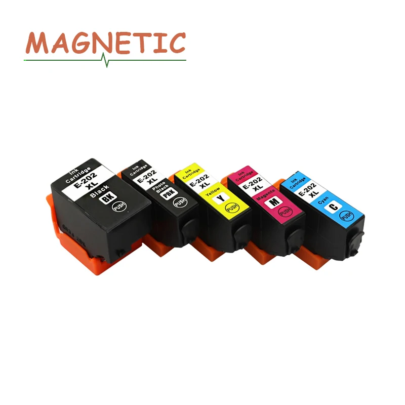 

5 шт., картриджи для принтера EPSON T202 T202XL
